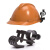 适用于安全帽夹消防员 电筒侧灯 夹扣 手电筒卡扣 消防头盔 头灯 导轨方25毫米