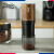 Bincoo电动磨豆机钢芯咖啡豆研磨器小型家用便携木纹磨粉咖啡器具 木纹色【4件套】