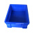 小型塑料盒方盒小号周转箱实验室样品展示盒收纳盒零件工具小胶箱 加厚 外径65.5-39-14.5cm