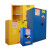 防柜安全柜防火箱化学品存柜危化品双锁柜工业柜易燃液体存储柜 15加仑黄色