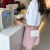 XMSJ新款韩版小包包女学生小挎包小个子百搭小巧链条手机包斜挎包 白色一增加拉链隔层 长度18cm高度13cm