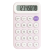 得力(deli)便携款学生计算器 马卡龙迷你计算器 一键关机 小学四年级适用 紫色TE10