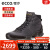 爱步（ECCO）男鞋2024年新款高帮鞋休闲户外鞋透气耐磨系带牛皮运动鞋800274 800274-51707 41