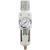 AW2000-02D空气过滤器单联件减调压阀SMC型自动排水气源处理 白色款AW400006