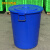 圆桶带盖60大口塑料桶100斤有盖加厚宽口桶50L160L发酵储水桶 160升白色约装240斤（无盖)