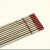 黑马钨针钨棒铈钨电极红头钍钨氩弧焊焊枪配件大全1.6/2.0/2.4/3 2.4mm 灰头 150mm (10根)1盒