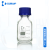 蓝盖试剂瓶GL45蓝盖瓶250 500ml广口螺口肖特瓶棕色丝口瓶schott 100ml透明方瓶GL32