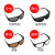 聚远（JUYUAN）电焊眼镜209护目镜劳保眼镜焊工电气焊烧焊打磨眼镜 茶色 3副1组 
