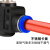 麦锐欧 气动接头PU气管快插快速接头 管道型节流阀SA6（10个）
