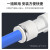贝傅特 气动气管接头L型二通 直角弯头PV快速插接头气动元件 白色PV-10(5个装） 