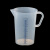 塑料量杯食品级加厚PP带刻度烧杯厨房烘焙工具奶茶进口VITLAB 2000ml 蓝色刻线
