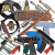 汽车钣金介子修复焊丝机配件焊枪机用整形重型拉锤三角搭铁线垫片 蛇形丝电焊头