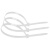 科密 尼龙扎带 自锁式工业紧固扎线带 捆扎带 白色【国标4.8×500mm 250根/包】
