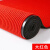 冰禹 BYrl-26 复合双条纹加密吸尘地毯 走廊过道耐磨地垫 防滑垫楼梯毯 大红色 1.6米宽*1米(定制款不退换) 