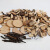 儿童幼儿园环创手工制作材料自然原木片小木头块干树枝木工坊美术 1-6厘米椭圆型木片