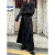 素优米（SUYOUMI）风日系无性别裙裤复古暗黑宽松休闲情侣男女中长裤裙 黑色 XS