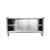 加厚304不锈钢工作台厨房专用操作台拉门打荷台桌子台面 加厚整体焊接150*60*80单通