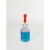 白玻璃滴瓶3060125ml透明试剂瓶红胶头管滴瓶化学实验精油瓶 30ml棕滴瓶一套