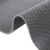 稳斯坦 S型PVC镂空地毯 6厚1.2m宽*1m灰色 塑胶防水泳池垫浴室厕所防滑垫 WL-131