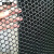 安赛瑞 阳台防护网 防漏防猫养殖网  黑色0.8孔 宽1.2米 长1米 5E00591
