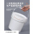 级塑料桶带盖透明小水桶海鲜酱密封海蜇桶涂料桶1/5L升10公斤 1L透明无提手 2个
