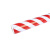 美宇兴 MYX-W8500 安全反光标贴 防撞贴 1.2米宽 斜纹红白 单位：平方米
