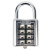 卡英 锌合金按键锁 8位按键密码锁 固定挂锁 盲人更衣柜工具箱密码锁 一个价 电白