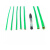  京繁 包塑钢丝绳 抗拉晾衣绳 绿色防锈涂漆钢丝绳 单位：卷 Φ4mm*100米 