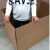 超大纸箱 搬家120cm大纸箱子 纸皮箱儿童婴儿车冰箱电家具 加厚超厚包装箱纸板箱定制 五层BA约6MM厚 190长X80宽X100高CM 1个