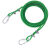 犀跃 包塑钢丝绳 室外防滑防锈钢丝绳 6mm包塑（25米全套） 