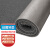 兰诗 QD461 PVC丝圈地垫 入户门口 防滑垫脚垫地毯 灰色 1.2*1m厚9mm