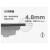 ABB轩璞系列白色超薄面板五孔带USB+10A（A+C口）定制