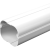 空调管保护套管PVC室内室外空调外机道挂机装饰槽遮挡套 新PVC材质-【130*80】 直接