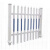 PVC塑钢围栏  规格：高1.8米*长3米 一米价