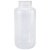 棕色塑料广口瓶 PP塑料大口瓶 避光塑料试剂瓶 耐酸碱 500ml(棕色)