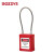 BOZZYS BD-G41 KA 工程缆绳安全挂锁150*3.2MM 不锈钢缆绳 红色通开型