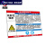放射科标志牌 小心电离辐射室内卡警示牌告知PP背胶 当心电离辐射2 30*40cm