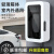 HKEF 新能源电动汽车充电桩保护箱特斯拉比亚迪户外充电箱配电箱圆角70*40*20白色箱-机械密码+立柱
