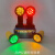铁路信号灯磁吸式双面方位灯防护灯闪灯手电筒红白红黄红绿双面黄 双面红2档长亮+频闪