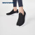 斯凯奇（Skechers）女鞋夏季闪穿系列舒适懒人一脚蹬休闲鞋运动健步鞋 149708 149708-BKW 黑色/白色 39