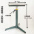 定制适用无动力滚筒输送架支架木工接料送料架斜切据电锯刨床支撑 五辊