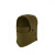 百舸 防寒面罩保暖防风帽 加厚防风帽加绒披肩帽 户外工作保暖头套 军绿色BG-TB-3868
