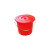 有豫 塑料水桶 手提洗车多规格塑料桶 加厚户外水桶 pp材料铁把手15L带盖 默认发红色 单位：个