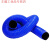 塑料波纹管 PVC蓝色通风管橡胶软管pvc木工吸尘管 软管复合伸缩管 内直径160mm/每米