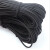 冰禹 黑色乳胶弹力绳 松紧绳子 橡筋高弹力皮筋绳捆绑绳服装辅料 12mm(100米) BYH-306