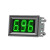 LED直流电压表DC4.5V-30V数显两线数字表头电压指示显示器12V/24V 绿色