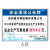 江阴企业安全承诺公告牌提知警示标志公司车间生产工厂消防 蓝色A款 60x80cm