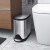 定制美国Simplehuman 厨房卫生间不锈钢脚踏板式垃圾桶分类4.适配 定制白色不锈钢  6升适配
