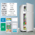 志高（CHIGO）冰箱小型家用 租房优选 冷藏冷冻双开门 迷你冰箱 节能保鲜低噪小冰箱 BCD-128D 银色