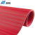 安科 绝缘胶垫5kV 3mm厚1米*10米/卷 红色条纹防滑绝缘垫配电房 绝缘橡胶垫